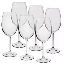 Conjunto 6 Taças Cristal Ecologico Para Vinho Branco Colibri 350 Ml - Crystal Bohemia