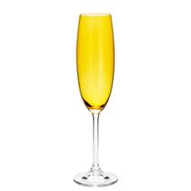Conjunto 6 taças Cristal p/champanhe gastro/colibri Topazio 220ml