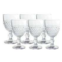 Conjunto 6 Taças de Água de Cristal Coração Transparente 330ml 1705 - Lyor - LYOR, WOLFF, ROJEMAC