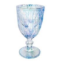 Conjunto 6 Taças de Água de Vidro Azul Milbali 330ml CO6965170 - Fratelli
