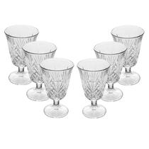 Conjunto 6 Taças de Água de Vidro Dublin 250 ml Lyor