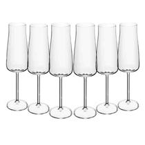 Conjunto 6 Taças de Champagne de Cristal Ecológico Alex Wolff Conjunto 6 Taças de Champagne de Cristal Ecológico Alex Wolff