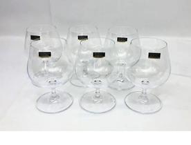 Conjunto 6 Taças de Conhaque 400ml Cristal Ecológico