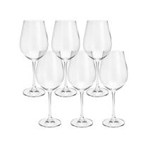 Conjunto 6 Taças de Cristal para Água Columba 650ml - Wolff