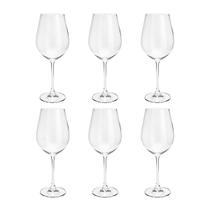 Conjunto 6 Taças de Cristal Para Vinho Branco 400ml - Wp Connect