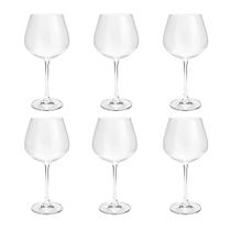 Conjunto 6 Taças de Cristal Para Vinho Tinto 640ml - Wp Connect