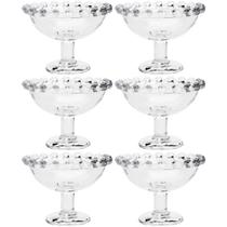 Conjunto 6 Taças de Cristal Pearl Para Licor 8x6cm Wolff Conjunto 6 Taças de Cristal Pearl Para Licor 8x6cm Wolff