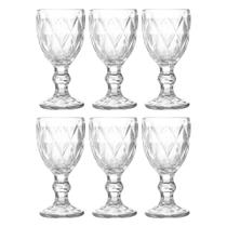 Conjunto 6 Taças de Licor de Vidro Diamond 60ml - Lyor Conjunto 6 Taças de Licor de Vidro Diamond 60ml - Lyor