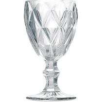 Conjunto 6 Taças De Vidro Para Vinho 210Ml Diamond 6472 Lyor