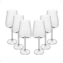 Conjunto 6 taças de vinho de cristal Alex 600ml Conjunto 6 taças de vinho de cristal Alex 600ml