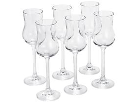 Conjunto 6 taças grappa cristal bohemia Conjunto 6 taças grappa cristal bohemia