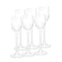 Conjunto 6 taças licor cristal bohemia