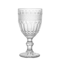 Conjunto 6 Taças Luxuosas De Vidro Metalizado Cristal 320ml