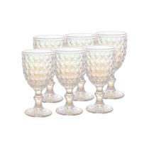 Conjunto 6 Taças para Água De Vidro Roman Rainbow 345 ml Conjunto 6 Taças para Água De Vidro Roman Rainbow 345 ml