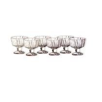 Conjunto 6 Taças Para Sobremesa De Vidro Galaxy 300Ml -Wincy