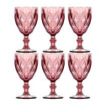 Conjunto 6 Taças Para Vinho Diamond 245mL