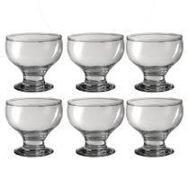 Conjunto 6 Taças Sobremesa Drink Noruega 250Ml Vidro