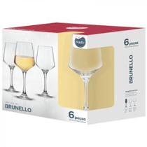 Conjunto 6 taças vinho brunello 390ml nadir Conjunto 6 taças vinho brunello 390ml nadir