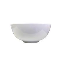Conjunto 6 Tigelas Branca Redonda Melamina 17,5cm