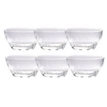 Conjunto 6 Tigelas de Sobremesa Vidro 300ml Joulie Cazza