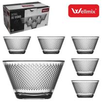 Conjunto 6 Unidades Bowl Vidro Zig