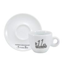 Conjunto 6 xícaras café com pires Salvador Dali Porcelana Schmidt Conjunto 6 xícaras café com pires Salvador Dali Porcelana Schmidt