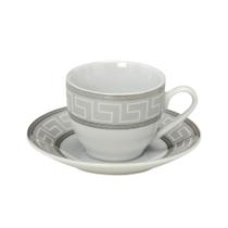 Conjunto 6 Xícaras Café Porcelain Grécia 80ml - Concepts life Conjunto 6 Xícaras Café Porcelain Grécia 80ml - Concepts life