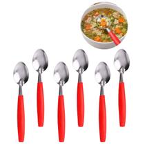 Conjunto 60 Colheres de Sopa Inox Cabo Resistente Premium Conjunto 60 Colheres de Sopa Inox Cabo Resistente Premium