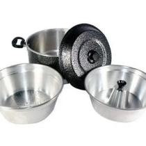 Conjunto 6x1 Cozimento A Vapor Continental Craqueado (3pçs) Conjunto 6x1 Cozimento A Vapor Continental Craqueado (3pçs)