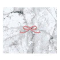 Conjunto 7 blocos reposicionáveis pink stone mármore Ótima