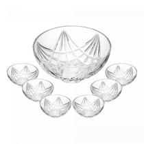 Conjunto 7 pçs Bowl Sobremesa de Vidro Sun 20747 - Wolff