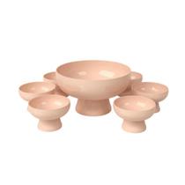 Conjunto 7 peças Cake Rosa Blush Coza 992264467 Conjunto 7 peças Cake Rosa Blush Coza 992264467