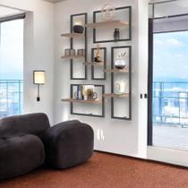 Conjunto 7 Prateleiras Industrial Montana - Pleno Conjunto 7 Prateleiras Industrial Montana - Pleno