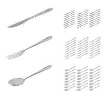 Conjunto 72 Talheres Inox Polido Garfo Colher Faca Luxo Conjunto 72 Talheres Inox Polido Garfo Colher Faca Luxo