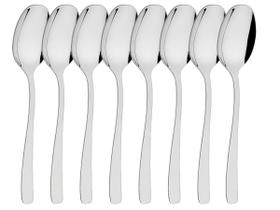 Conjunto 8 Colheres Mesa Cosmos Talheres Tramontina em Aço Inox