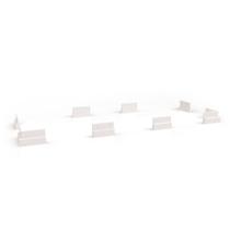 Conjunto 8 Pés para Guarda Roupa 9cm B110 Kappesberg Conjunto 8 Pés para Guarda Roupa 9cm B110 Kappesberg