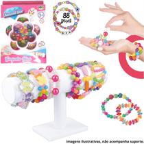 Conjunto 88 Peças Miçangas Criatividade Infantil BBR Toys