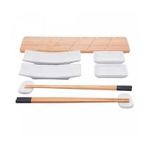 Conjunto 9 peças para sushi de bambu nagoya - lyor