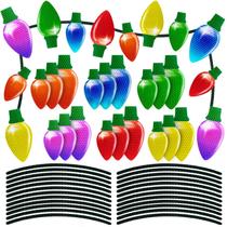 Conjunto 90shine 90pcs para decorações de geladeira para carros de Natal Conjunto 90shine 90pcs para decorações de geladeira para carros de Natal