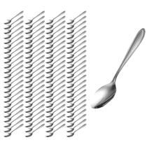 Conjunto 96 Talheres Colher Aço Inox Polido Alta Qualidade