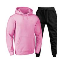 Conjunto Abrigo Infantil Unissex Malha Grossa com Capuz Blusa de Frio e Calça Conjunto Abrigo Infantil Unissex Malha Grossa com Capuz Blusa de Frio e Calça