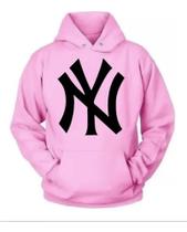 Conjunto Abrigo Moletom Blusa E Calça New York Ny Lançamento