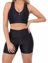 Conjunto Academia Cirrê 3d Short Legging E Top com bojo Conjunto Academia Cirrê 3d Short Legging E Top com bojo
