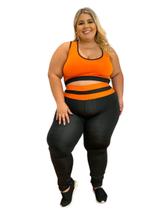 Conjunto Academia Feminino Roupa Fitness Calça Legging e Top