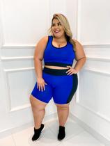 Conjunto Academia Feminino Short e Top Regata Color Conjunto Academia Feminino Short e Top Regata Color
