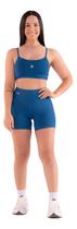 Conjunto Academia Shorts Duplo + Top Fitness 2 Peças