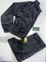 Conjunto acetinado
