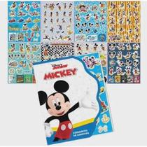 Conjunto Adesivos Mickey C/ 8 Cartelas - Toy Mix