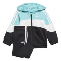 Conjunto Adidas Blusa Moletom Capuz BX-20 Infantil