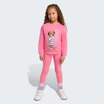 Conjunto Adidas Disney Minnie Mouse Infantil Rosa Conjunto Adidas Disney Minnie Mouse Infantil Rosa